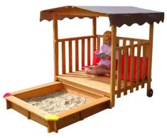 GASPO 310375 - Spielhaus mit Sandkasten