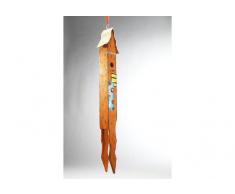 Deko Vogelhaus aus Holz und Metall 95 cm