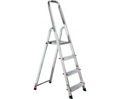 Krause 000705 Stufen-Stehleiter Aluminium max. Arbeitshöhe 2.80 m