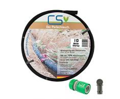 10m CS Perlschlauch Startup mit Schnellschlauchstück und Endstopfen