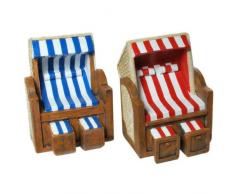 1x Urlaubskasse Strandkorb Ferienkasse Spardose Sparschwein Ferien Reise Urlaubsgeld Urlaub Hochzeit