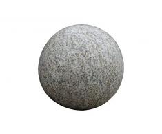 Natursteinzentrum Rhein Main Kugel aus Granit gelb, D= 20cm, POLIERT
