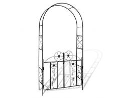 vidaXL Rosenbogen Rankgitter Rosensäule Spalier Pergola Gartenbogen Torbogen
