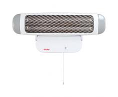 reer Wickeltischstrahler FeelWell, Heizstrahler zur Wandmontage, 2 Heizstufen, Timer, Kippsicherung, geprüft nach Medizinstandard