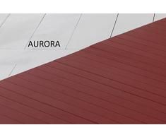 Bambusteppich SOLID aurora, 75x150 cm, extra breite 50mm Stege | die neue Generation Bambusteppich | kein Bordürenteppich | Teppich | Wohnzimmer | Küche | Markenprodukt von DE-COmmerce | MADE IN GERMANY