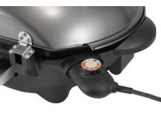 Tristar elektrischer Tisch- und Standgrill - 46x35cm Grillfläche, 3M Kabelzuleitung, inkl. Druckgussplatte, regelbare Heizstufe, 2200 Watt, BQ-2816