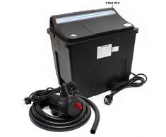 SunSun Bio Teichfilter CBF-200T Filteranlage komplett mit 9 W UVC und Teichpumpe 2300 L/h 35 W