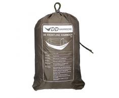 DD Frontline outdoor - atmungsaktive Leichthängematte mit Moskitonetz coyote braun