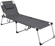 Sonnenliege, Witterungsbeständige Sonnenliege, Gartenliege 225x46x70cm Gartenmöbel Terrassenliege AZ-240