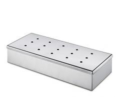 Küchenprofi BBQ Räucherbox 22,5 x 9 x 4 cm, Smokerbox, Edelstahl