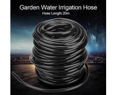 10m / 20m/ 50m Garten Bewässerungsschlauch Micro Drip System Verbindungsrohr Landwirtschaft Rasen Garten Wasser System Schlauch für Garten Bewässerungssystem(20m)
