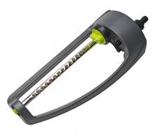 REHAU Viereckregner Allround, 18m Sprengbereich, Rasenprenger mit 20 Loch, Rasensprinkler zur automatischen Bewässerung rechteckiger größerer Flächen