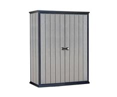 Keter Geräteschrank High Store, Grau, 140 x 73,6 x 170,4 cm / 1400 L