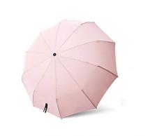 PZXY Regenschirm EIN-klick-automatische Männer und Frauen Unternehmen Regen und Glanz Dual-Use-Super-verstärkte Großschirm 60 * 105 * 118 cm