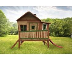 Axi Kinder Spielhaus Emma mit Terrasse und Anbau - Stelzenhaus