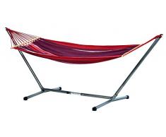 AMAZONAS Hängemattenset Summerset Hängematte inkl. Stahl-Gestell Sumo wetterfest UV-beständig