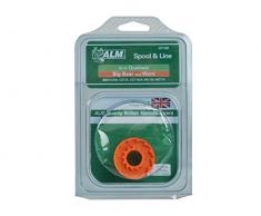 Qualcast Trimmerspule und Faden für kabellose Rasentrimmer (18V), passend für Modelle WORX WG150E / WG151E (18-V-Lithium-Ionen-Akku) / Big Bear BB1152KIT, 4cm Durchmesser