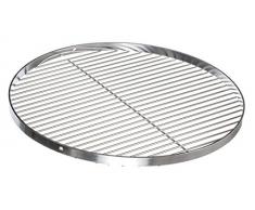 Brandsseller Edelstahl Grillrost Schwenkgrill geeignet - Rostfrei Edelstahl 18/0 Asi 430 Nickel frei - Ø 80 cm