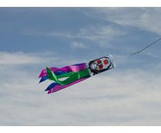 In The Breeze Sugar Skull 76,2 cm Windsack – Dia de los Muertos bedruckt Windsack – Tag der Toten hängende Dekoration Outdoor