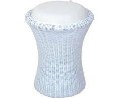 moebel direkt online Rattan-Sitzhocker Handgeflochten