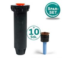 Rain Bird Set> 10x Versenkregner Typ 1804 inkl. Düsen Typ 12-Van