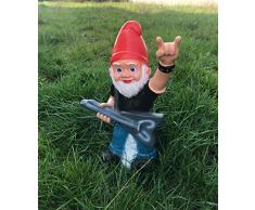 Sparfroh Gartenzwerg Rocker
