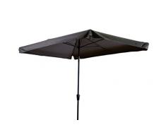 Madison Kurbelschirm Santorini 300x200 taupe - greige mit UV-Schutz 40 Plus