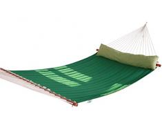 MacaMex MA-25402 Hängematte, California, 140 x 18 x 18 cm, grün