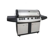 Mayer Barbecue ZUNDA Gasgrill MGG-361 Pro mit Backburner