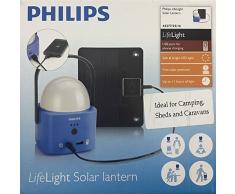 Philips LifeLight Solar Laterne, Plastik, Blau, 13 x 11 x 12 cm, 2