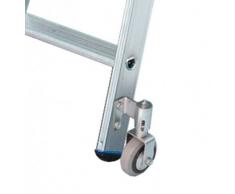 Krause 124852 Stufen-Doppelleiter, fahrbar Stufenzahl 2x7