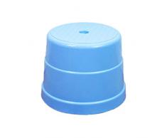 Hocker, verschleißfest leicht zu reinigen kleiner Hocker Travel Hocker Outdoor-Hocker tragbar mit Hocker Kunststoffstapelhocker (Farbe : E, größe : 30.5CM)