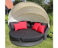 Destiny Loungegruppe Key Largo Lounge Insel Sonneninsel Sofaset Vario Sofainsel