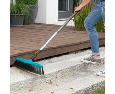 Gardena combisystem-Straßenbesen - Sortiment: Stabiler Kehrbesen für den Garten und Wege rund ums Haus, 45 cm Arbeitsbreite, Polypropylen-Besteckung (3622-30)