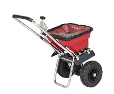 PROFI STREUWAGEN 34 Liter (37 kg), 3 m Streuweite, für Rasen, Dünger, Salz und mehr - Zentrifugalstreuer Salzstreuwagen Rasenstreuwagen Handstreuwagen Streugutwagen