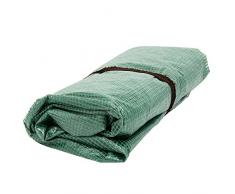 Zelsius Abdeckhaube für Folien Gewächshaus, Ersatzfolie Anzuchthaus, 195 x 143 x 143 cm, Cover für Folienhaus, Treibhaus, Tomatenhaus Gitterfolie