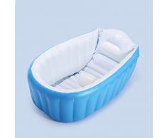 Babywanne, Planschbecken Für Babywanne, Aufblasbares Kinderbecken (0-4 Jahre) (blau)