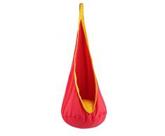 Outdoor Life Europäische Kinder-Hängestuhl, Babyinnen Schaukel, Anti-Seite Tropfen Sitzsack Balkon Hängematte, for Spielzimmer, Im Freien, Hof (Color : F)