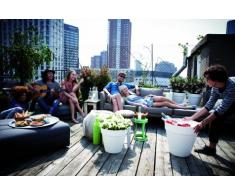 Elho Loft Urban Rund 30 - Blumentopf - Weiss - Draußen - Ø 29 x H 26.2 cm