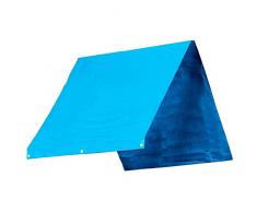 Eruditter Anbaupavillon Wasserdicht, Faltbar Pavillon Schutzhaube Ersatzdach Für Pavillon, Pavillondach Schutzhülle Wasserdicht Ersatzdach Blau: 110 X234 cm/Grün: 110x 239 cm