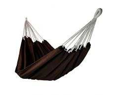 BB SPORT Tuch Hängematte TAINO 200 x 140 cm in vielen Farben, Farbe:Chocolate