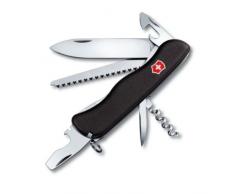 Victorinox Taschenmesser Forester (12 Funktionen, Holzsäge, Platinen-Verriegelung) schwarz