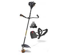 McCulloch Freischneider B33 B, Motorsense mit 52 cm Arbeitsbreite (Faden), Soft-Start Funktion, verstellbarer Handgriff (Art.-Nr. 00096-70.574.01)