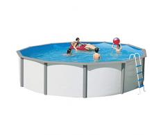 Steinbach Nuovo de Luxe Stahlwandpool Set, Duo, mit Sandfilteranalge, Ø 460 x 120 cm, 011154