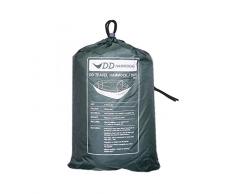 DD Travel BIVI Hängematte - Leichthängematte WASSERDICHTEN Boden inkl. Moskitonetz , zweilagigolivgrün