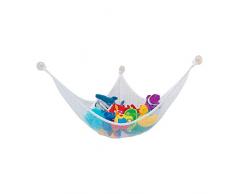 Ruiting Kinder Spielzeug Hängematte 120 * 80 * 80 cm Stofftier Lagerung Net Organizer mit 3 Sucker Kindern Spielzeug Lagerung Hammock