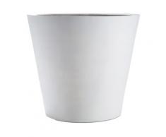 Stonefiber Pot rund S weiß (ø 38 cm, h 34 cm)