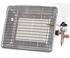 Gas-Heizstrahler komplett mit Regler, Schlauch und Flaschenhalterung