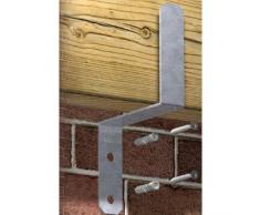 VORMANN Halterungs-Set Festzeltgarnitur Stahl verzinkt, 5 mm Stärke, Made in Germany