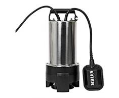 STIER Edelstahl Tauchpumpe-Schmutzwasserpumpe ESTW-1100
